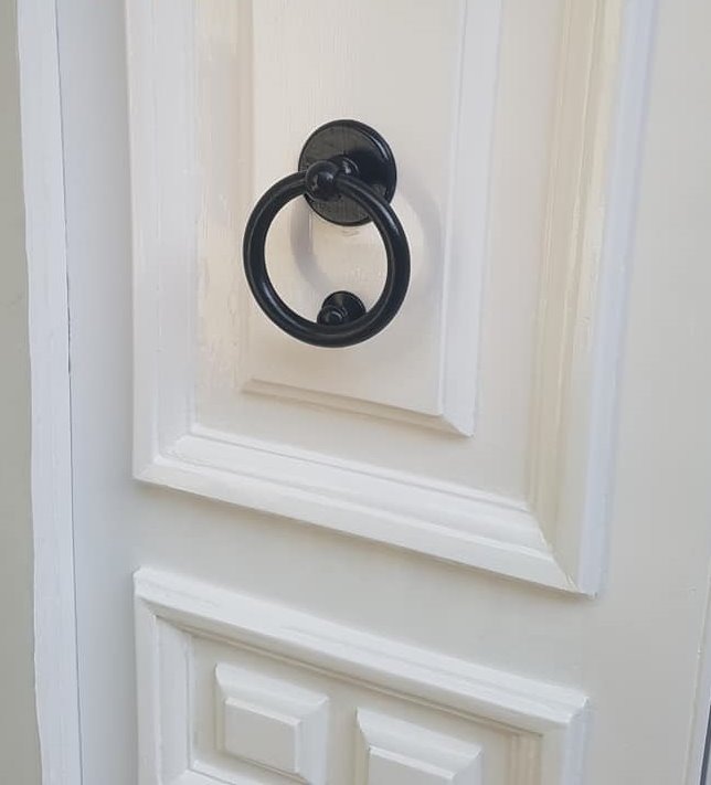 IRON MALTA DOOR WHITE KNOCKER N01 BUY ONLINE MALTA
